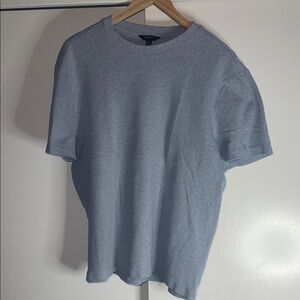 Banana Republic Heather Gray Short Sleeve Tee